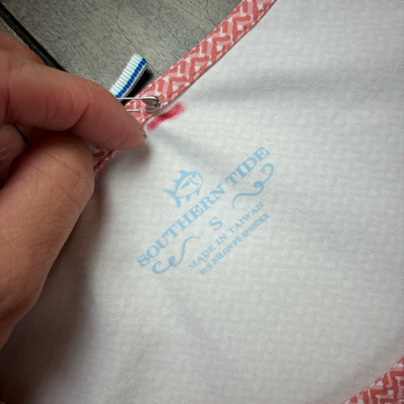 Southern Tide Shirley Performance Dress. Draw string detail crew neck size S NWT - Picture 9 of 11